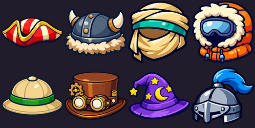 Preview of Adventure Costume Hats