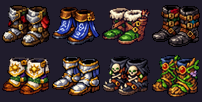 Prévia de Botas das Classes