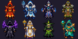 Prévia de Magos Elementais
