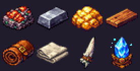 Preview of Crafting Materials